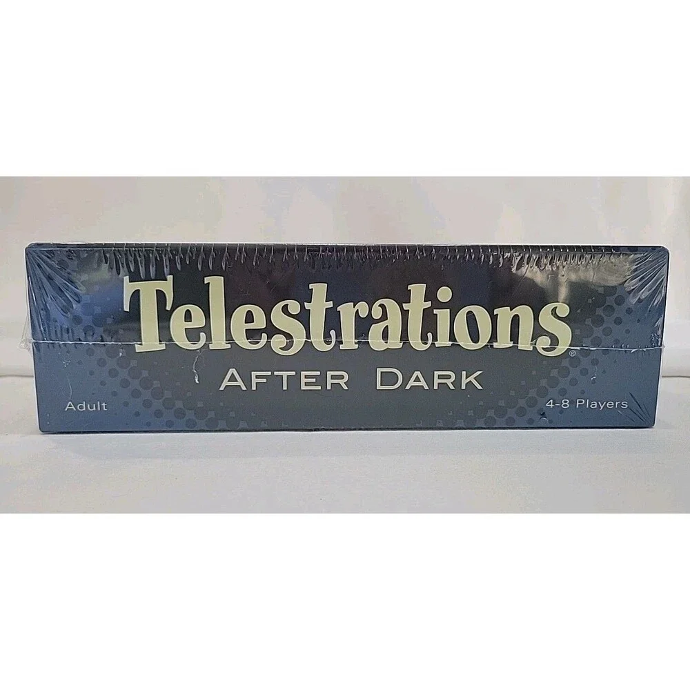 Telestrations Twist After Dark Game Adult Party Board Game Sealed New 4-8 Age